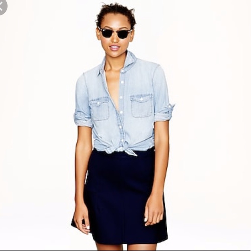 J. Crew keeper chambray shirt